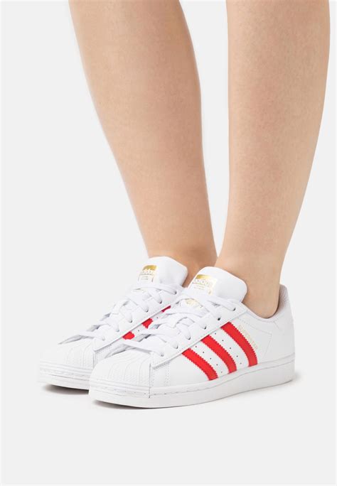 witte adidas sneakers superstar c zalando